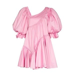 AJE Casabianca braid-detailed mini dress